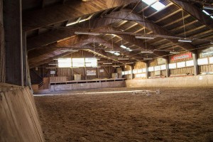 Reithalle am  Reit- und Zuchthofes Strobl im Salzkammergut 